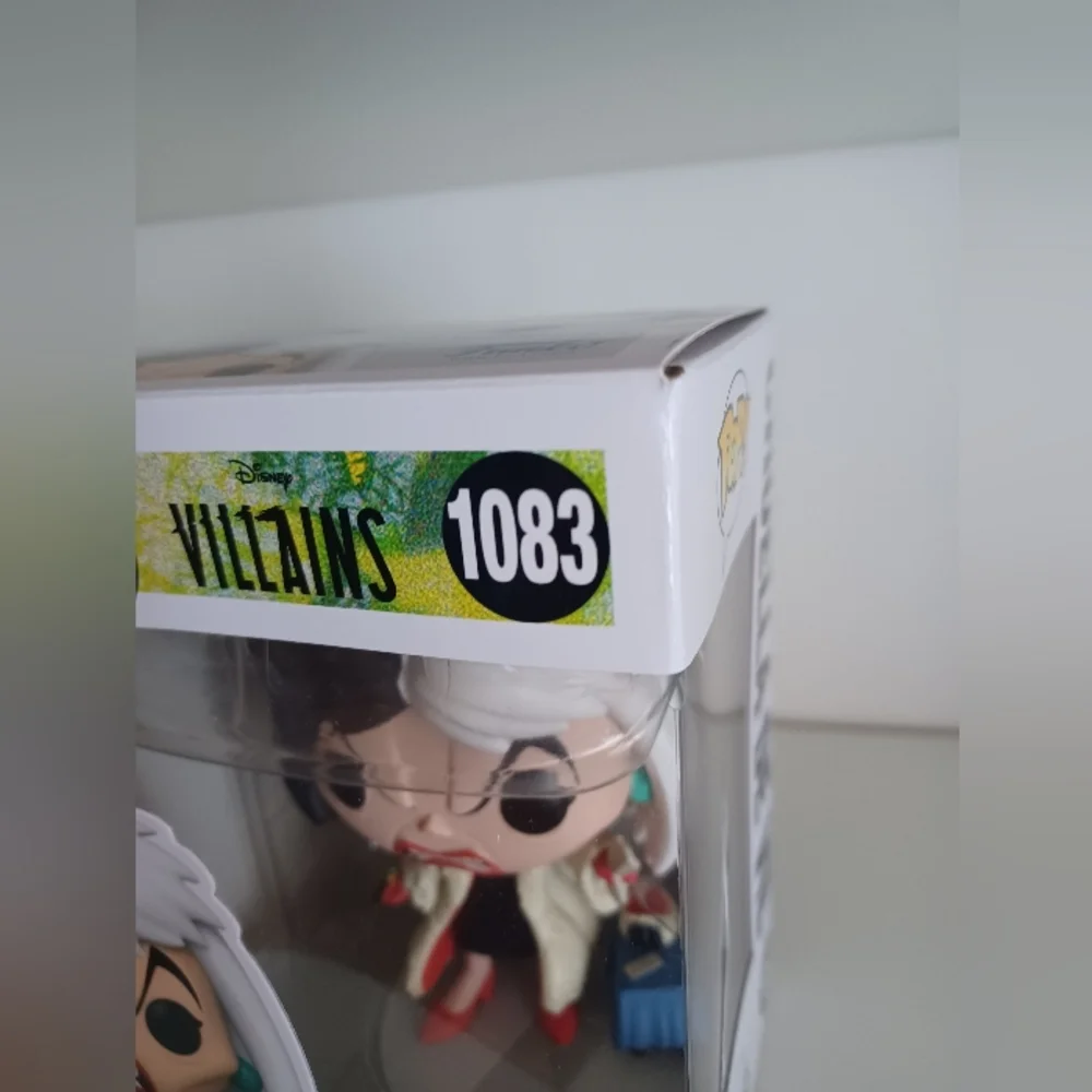 Disney Cruella De Vil From 101 Dalmations 1083‎ Funko Pop
